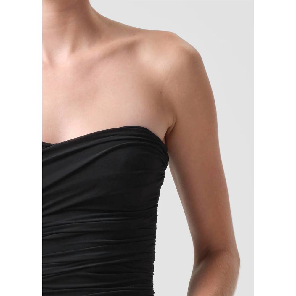 NEW AGOLDE tonia tube top in black - Picture 4 of 5
